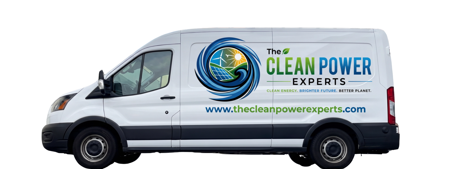 The Clean Power Experts service van