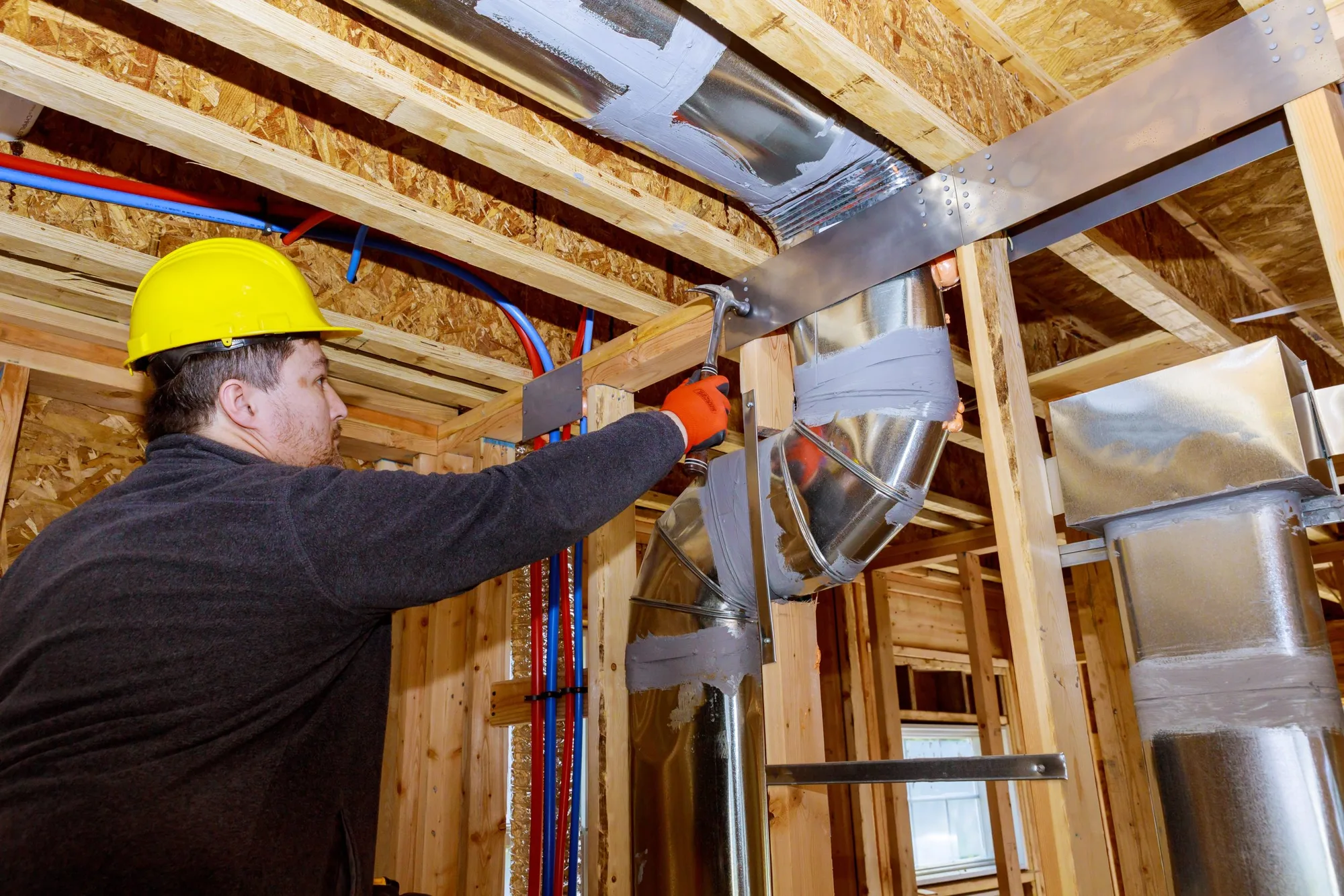 Workers making air duct conditioning hvac sy 2021 08 30 13 03 29 utc 1