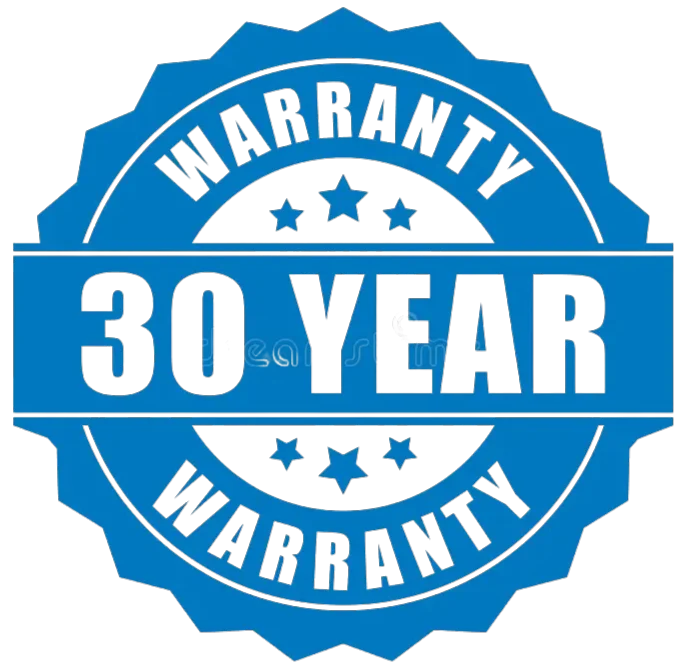 30 Year Warranty