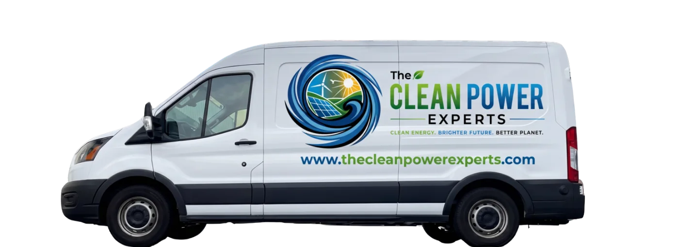 The Clean Power Experts service van